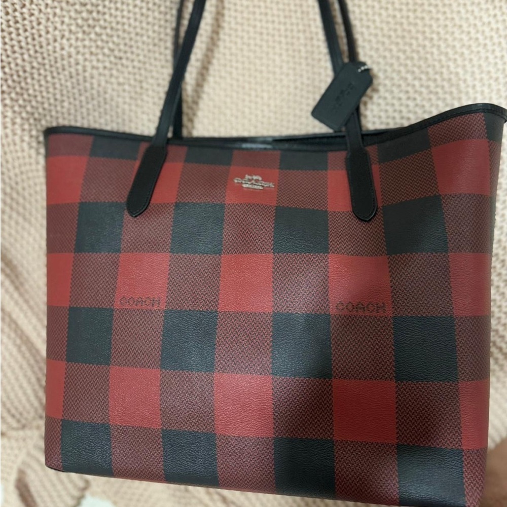 Coach Leather Tote